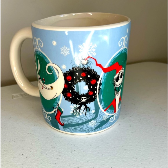 Nightmare Before Christmas Santa Jack & 3D Movable Sally Head Coffee Cup - Picture 4 of 8